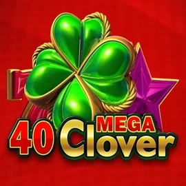 40 Mega Clover logo by Amusnet Interactive at Lucky Start Casino40 Mega Clover