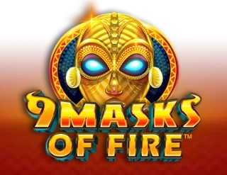 Logo of 9 Masks of Fire from Gameburger Studios at Lucky Start Casino