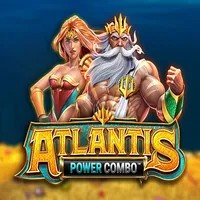 Logo of Atlantis Power Combo from Infinity Dragon Studios at Lucky Start Casino