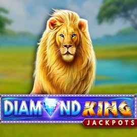 Diamond King Jackpots logo by SpinPlay Games Lucky Start Casino