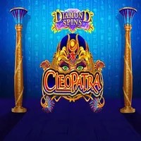 Diamond Spins Cleopatra slot logo by IGT at Lucky Start CasinoDiamond Spins Cleopatra