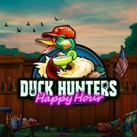 Duck Hunters: Happy Hour by Nolimit City, showcased at luckystarts.nl – game logo