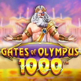 Official Slots logo: Gates of Olympus 1000 by Pragmatic Play at Lucky Start Casino