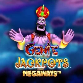 Genie Jackpots Megaways logo by Blueprint Gaming at Lucky Start CasinoGenie Jackpots Megaways