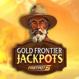 Gold Frontier Jackpots FastPot5 game by Yggdrasil – logo hosted on Lucky Start Casino