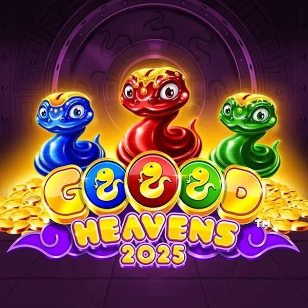 Logo of Goood Heavens from Rarestone Gaming at Lucky Start Casino