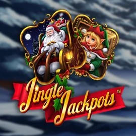 Jingle Jackpots logo by Dragon Gaming at Lucky Start Casino
