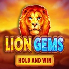 Logo of Lion Gems Hold and Win from Playson at Lucky Start Casino