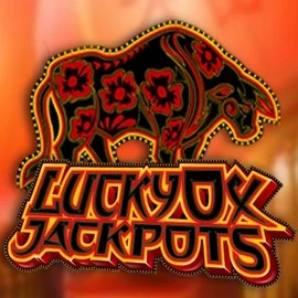 Official Jackpots logo: Lucky Ox Jackpots by Rival at Lucky Start Casino