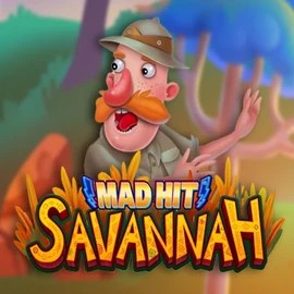 Mad Hit Savannah slot icon by RubyPlay, available at Lucky Start Casino