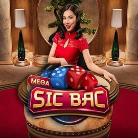 Mega Sic Bac game by Pragmatic Play – logo hosted on Lucky Start Casino