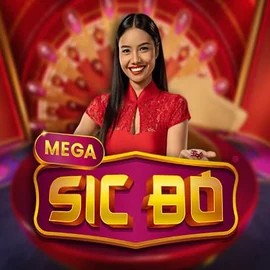 Official Live Casino logo: Mega Sic Bo by Pragmatic Play at Lucky Start Casino