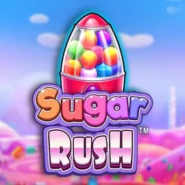 Logo of Sugar Rush from Pragmatic Play at Lucky Start Casino