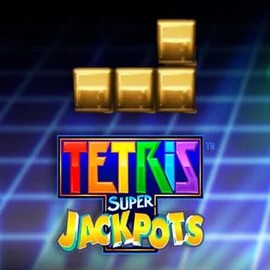 Tetris Super Jackpots slot logo by WMS at Lucky Start Casino