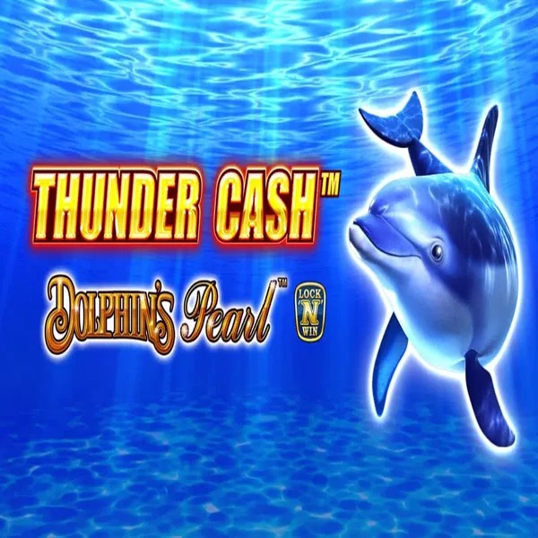 Thunder Cash Dolphins Pearl slot visual from Novomatic available on luckystarts.nl